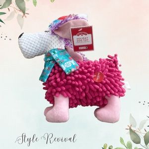 SOLD Dog Toy Holiday Squeaky Adorable Dog Toy Light - Moderate Chew Level Toy